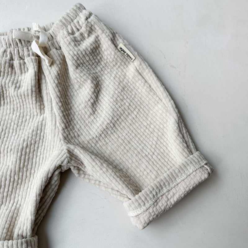 Bebe corduroy chino pants - Light beige