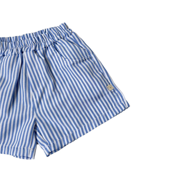 Lala striped short - Blue
