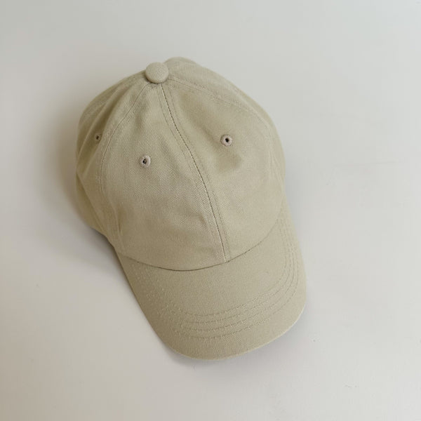 Simple cap - Camel beige