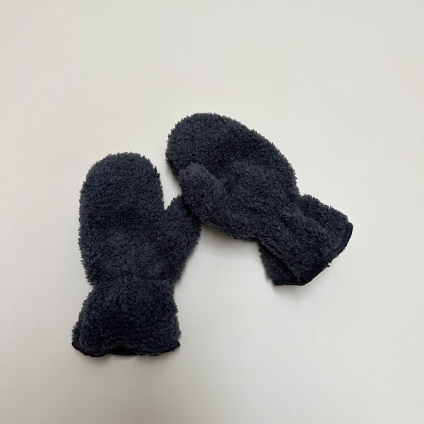 Teddy mittens - Charcoal