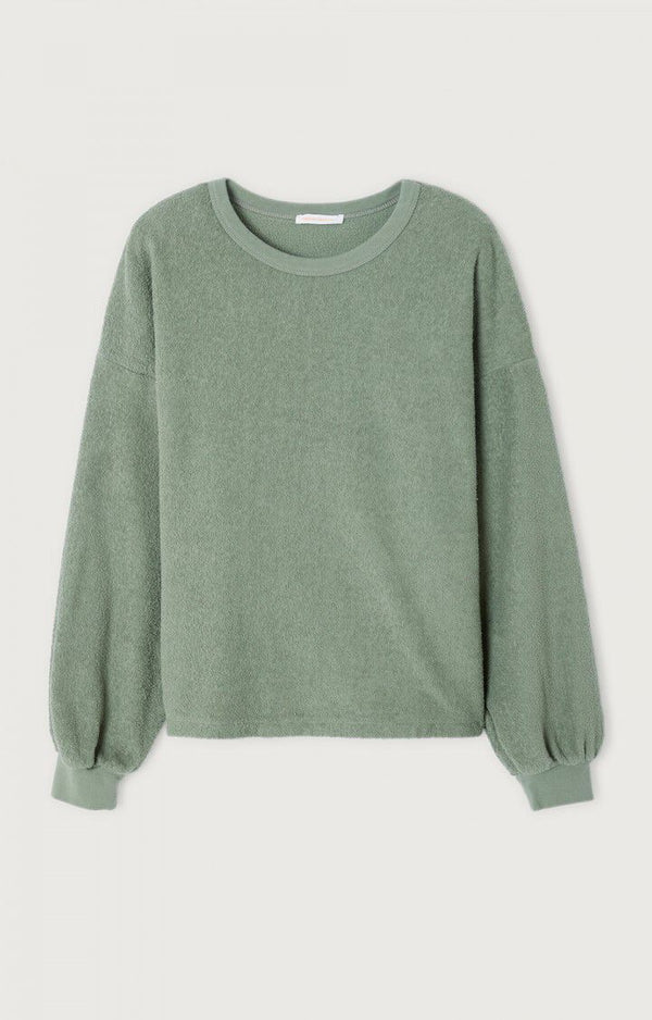 Cropped sweatshirt bobypark - Clay