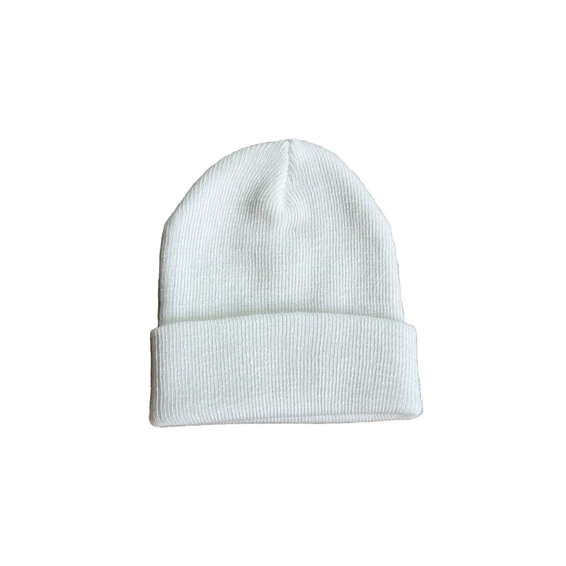Bebe basic beanie - White