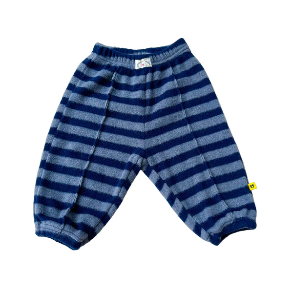 Bebe striped fleece joggers - Blue