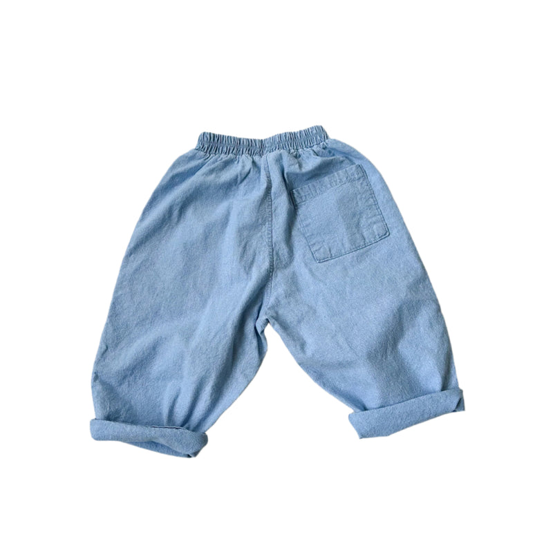 Chino pocket pants - Sky