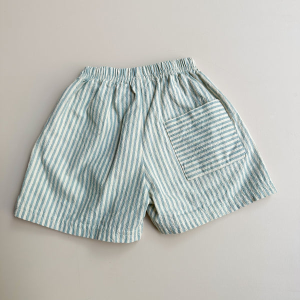 Lala striped shorts - Sky