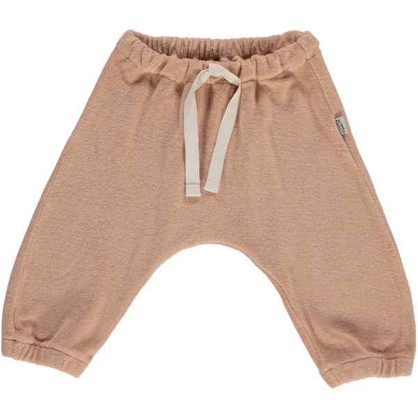 Cannelle terry trousers - Toasted almond