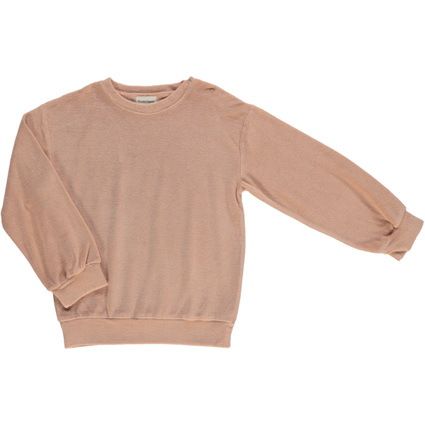 Cassandre terry sweater - Toasted almond