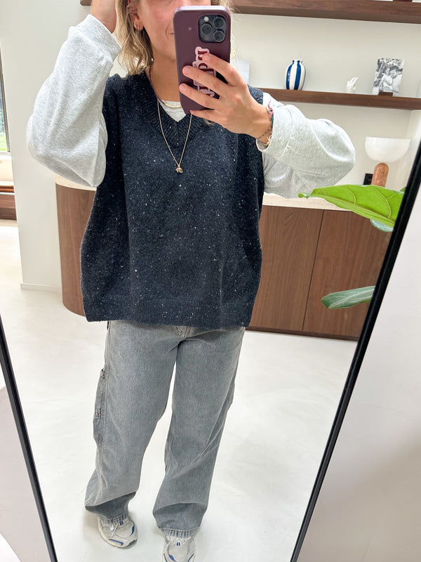 Vinci denim pants - Grey washing