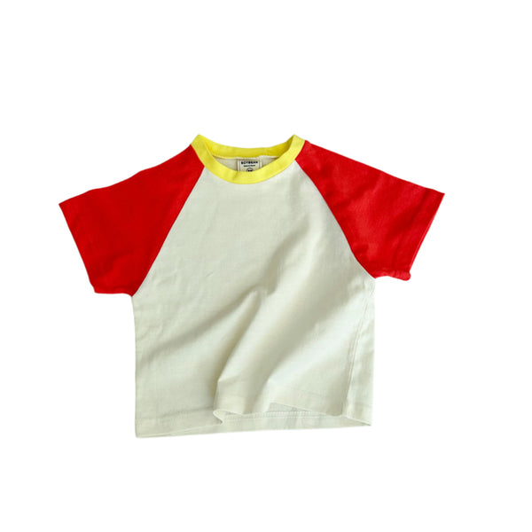 Summer raglan tee - Red
