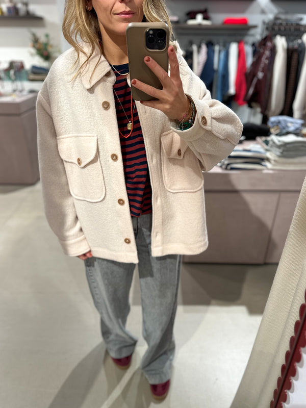 Aime wool jacket - Ivory