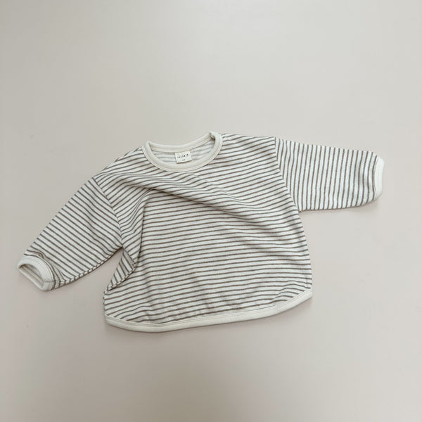 Bam bam striped sweater - Cream/beige