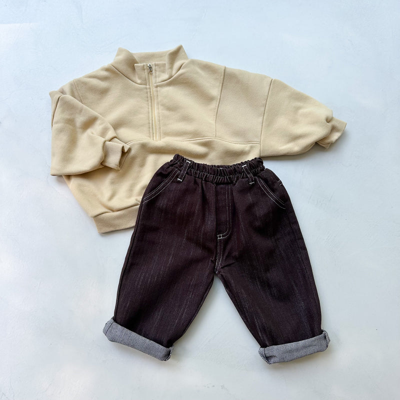 MNR baggy jeans - Chocolate brown