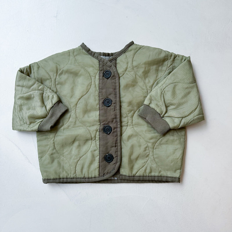 Bebe quilted jacket - Khaki