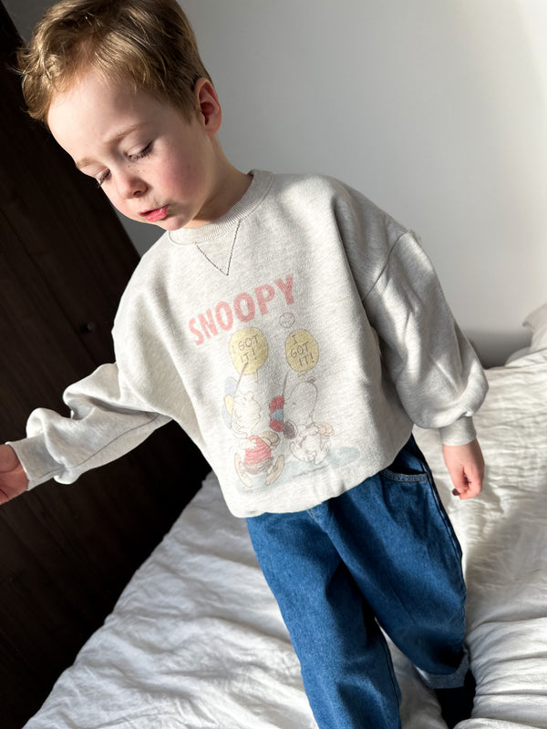 Snoopy sweater - Oatmeal