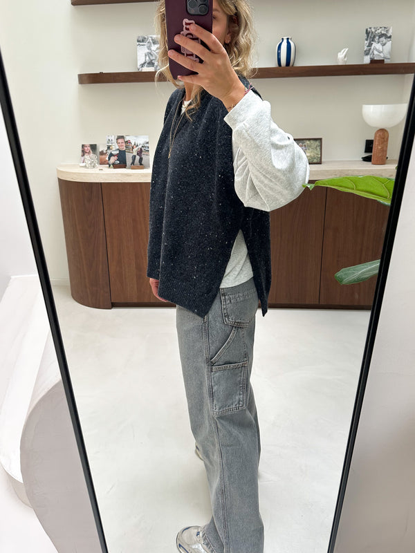 Vinci denim pants - Grey washing