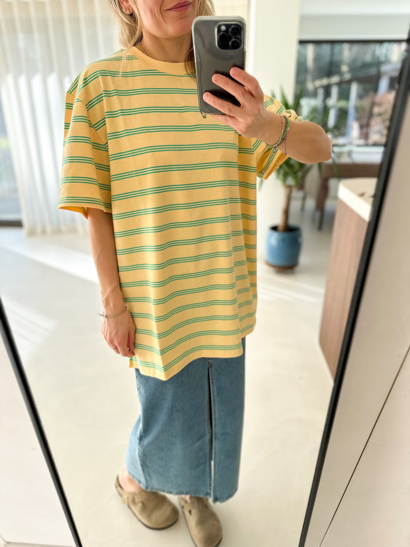 Channing tee - Yellow green