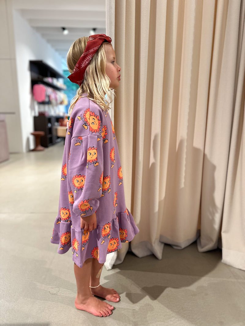 Sunflower sweater dress - Washed purple