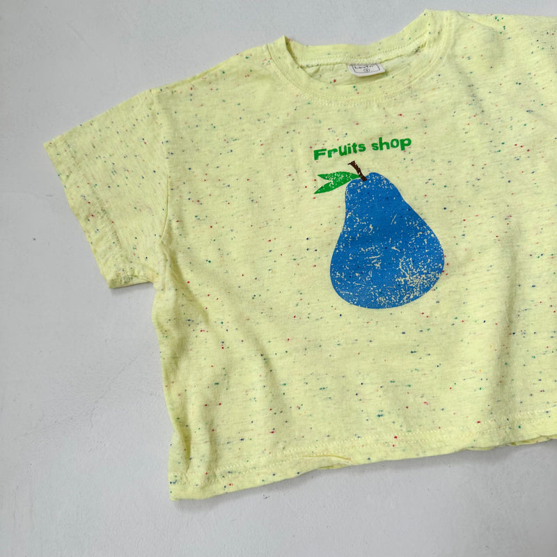 Speckled pear tee - Yellow