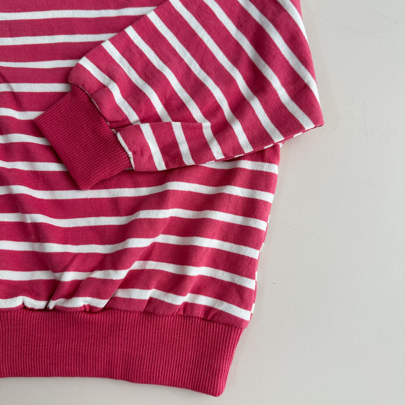 Striped sweater - Red pink