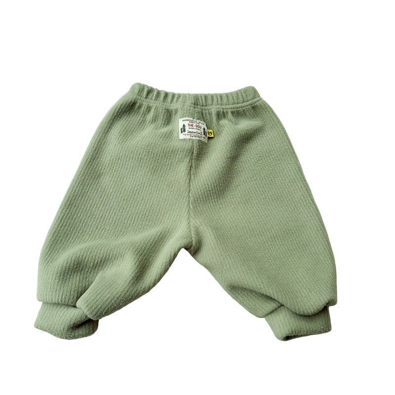Bebe fleece rib joggers - Sage