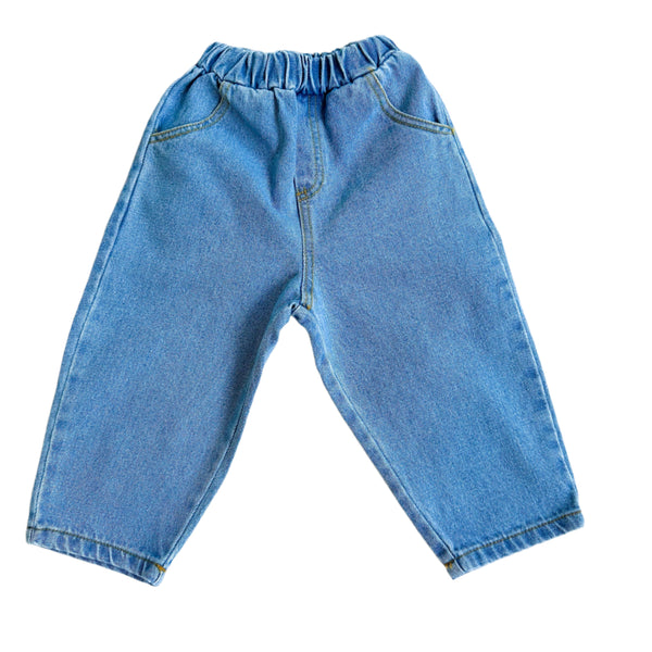 Baggy denim pants - Blue