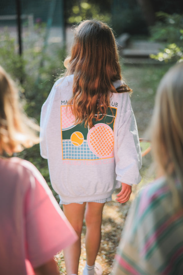 Malibu sweatshirt - White melange