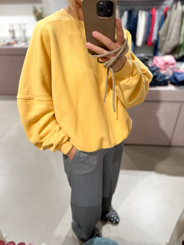 Soft oversized sweater - Warm yellow