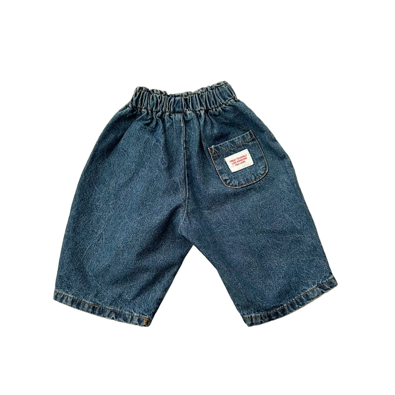 Bebe denim with patch - Blue