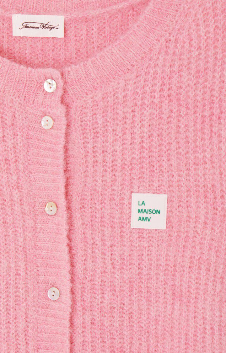 East knitted vest - Pink