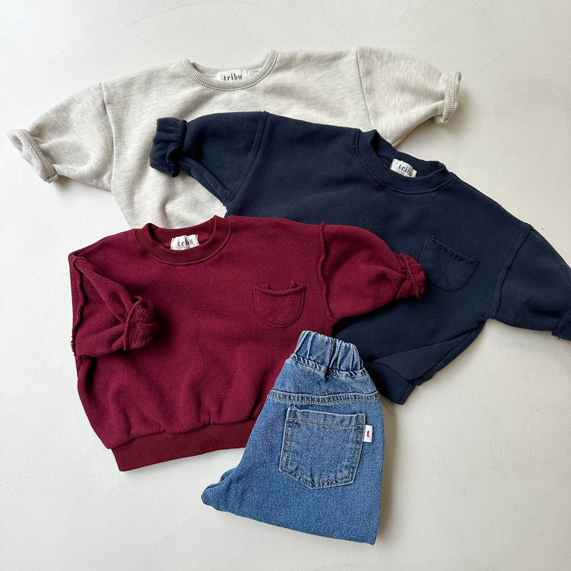 Lou pocket sweatshirt - Navy