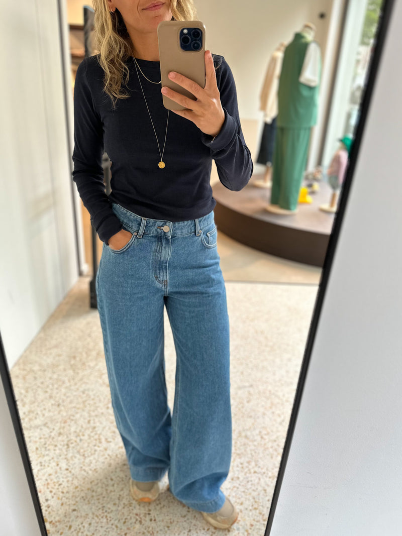 Pacifie wide jeans - Blue