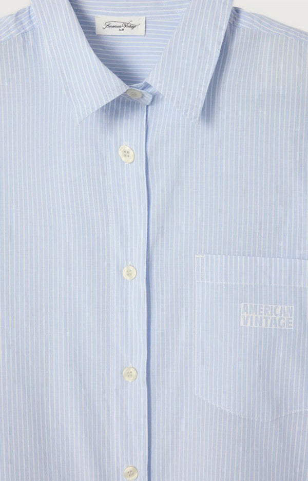 Eluabird shirt - Blue stripes