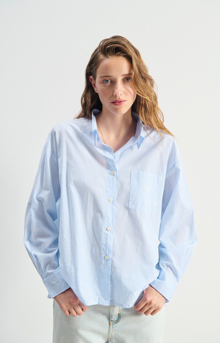 Eluabird shirt - Blue stripes
