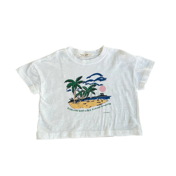 Island slub tee - Ivory