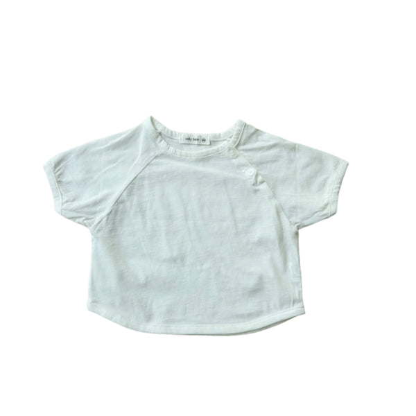 Bebe button tee - Ivory