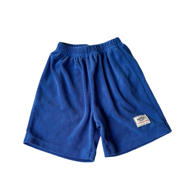 NP terry surfer shorts - Cobalt blue