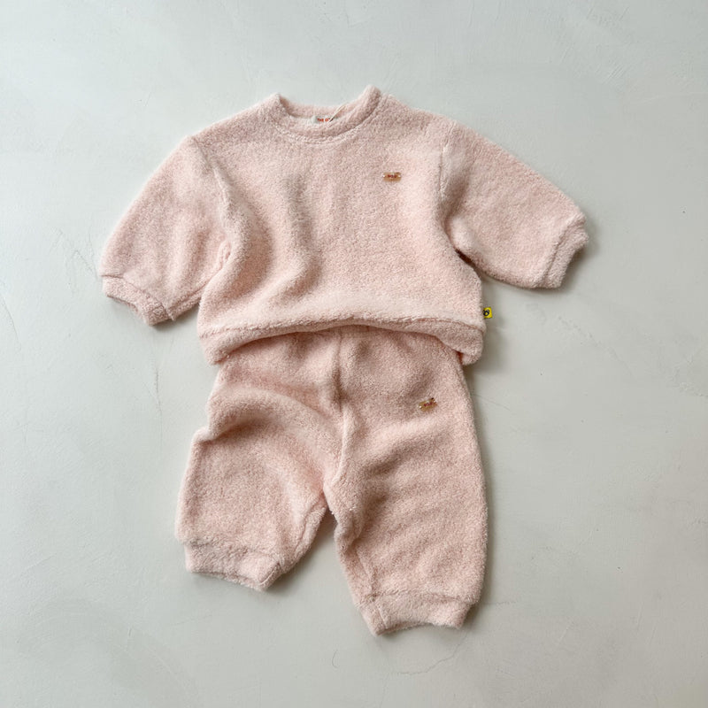 Bebe super soft warm pants - Nude pink