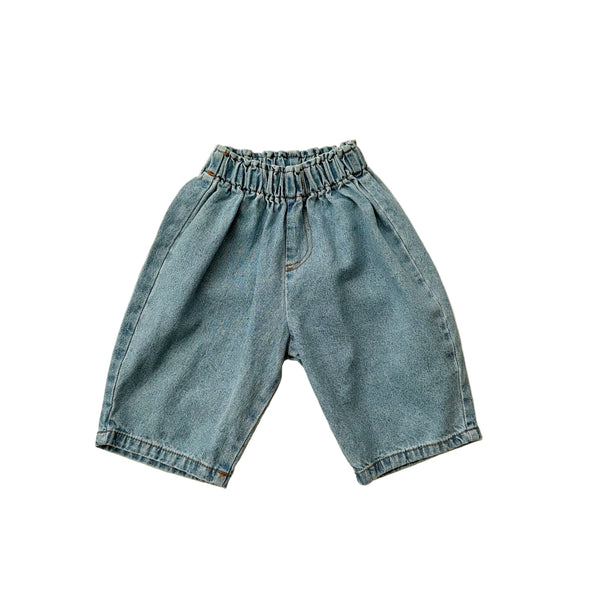 Bebe denim with patch - Light blue