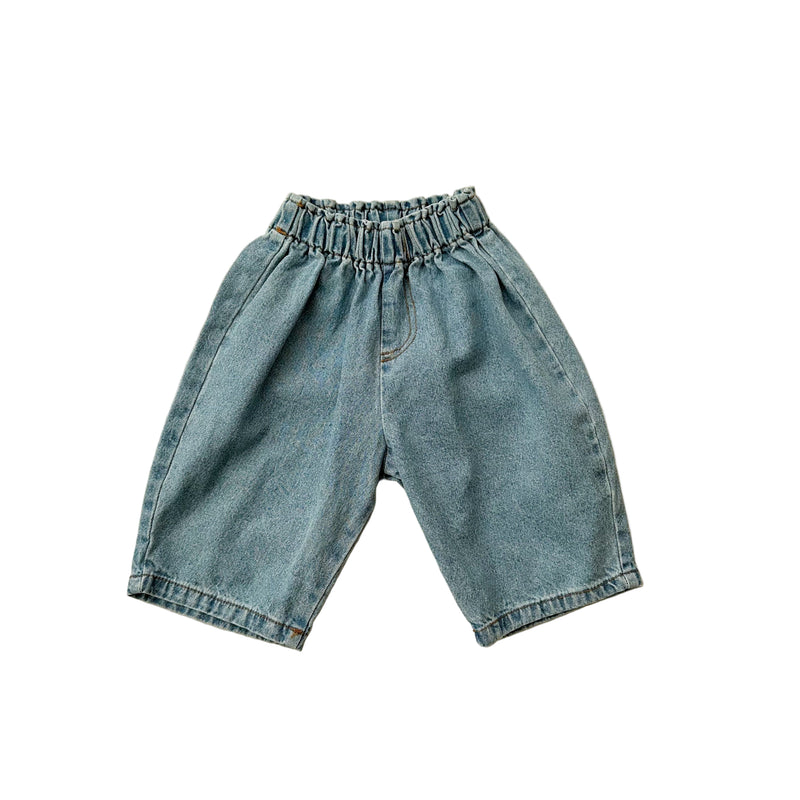 Bebe denim with patch - Light blue