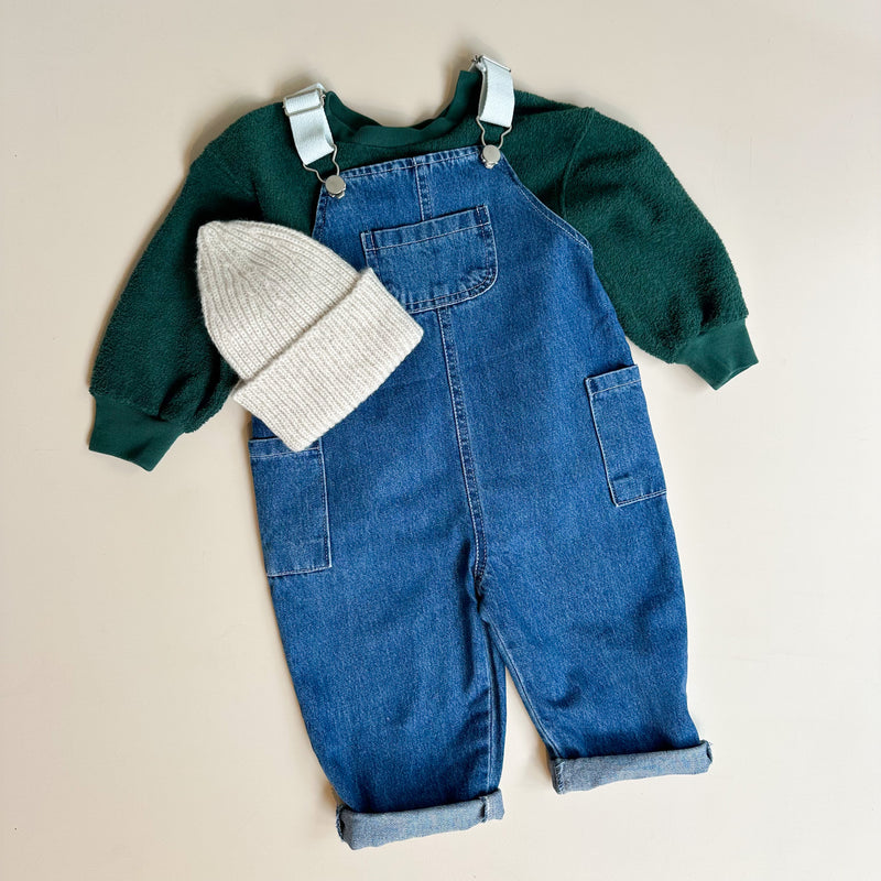 Kangaroo denim overalls - Blue