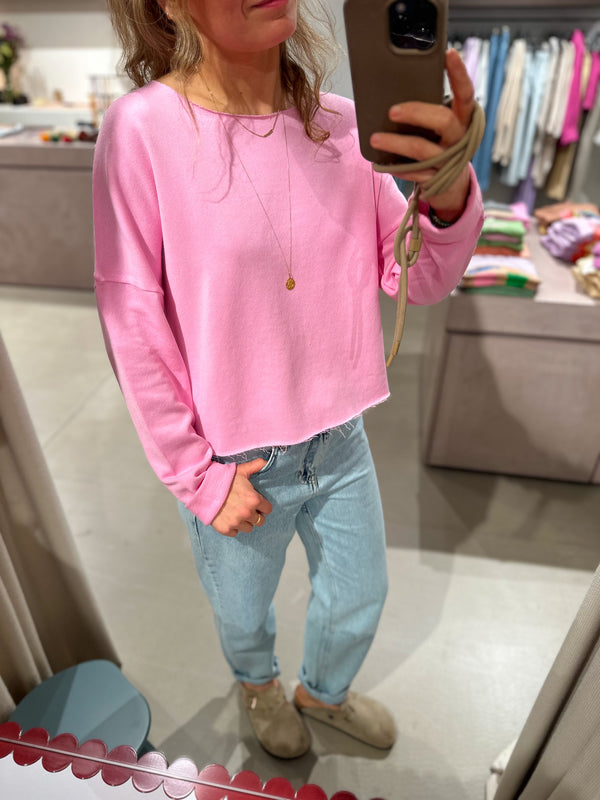 Tulum sweatshirt - Candy pink