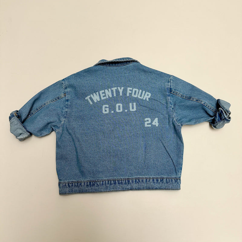 Twenty four denim jacket - Washed blue