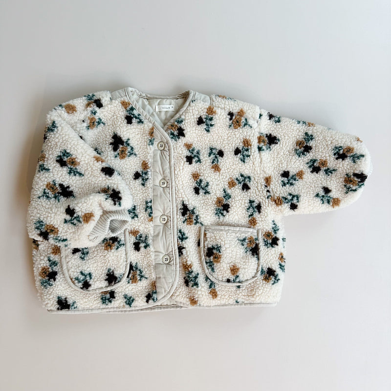 Flower dumble jacket - Cream