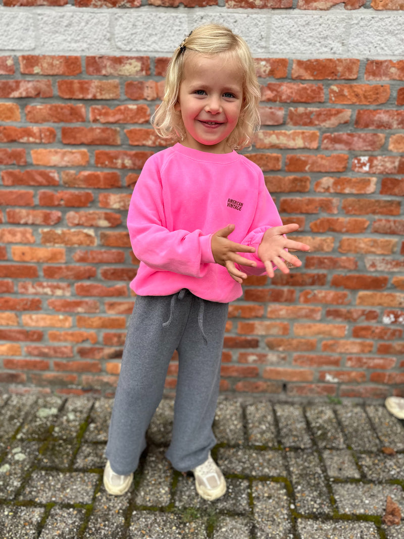 Kids kodytown sweatshirt - Rose fluo