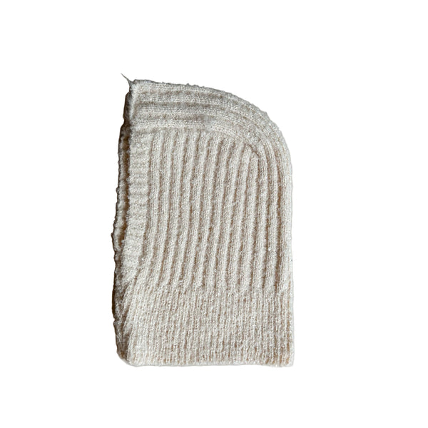 Bouclé balaclave - Cream