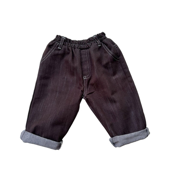 MNR baggy jeans - Chocolate brown