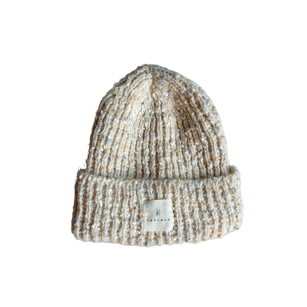 Lala speckle beanie - Ivory