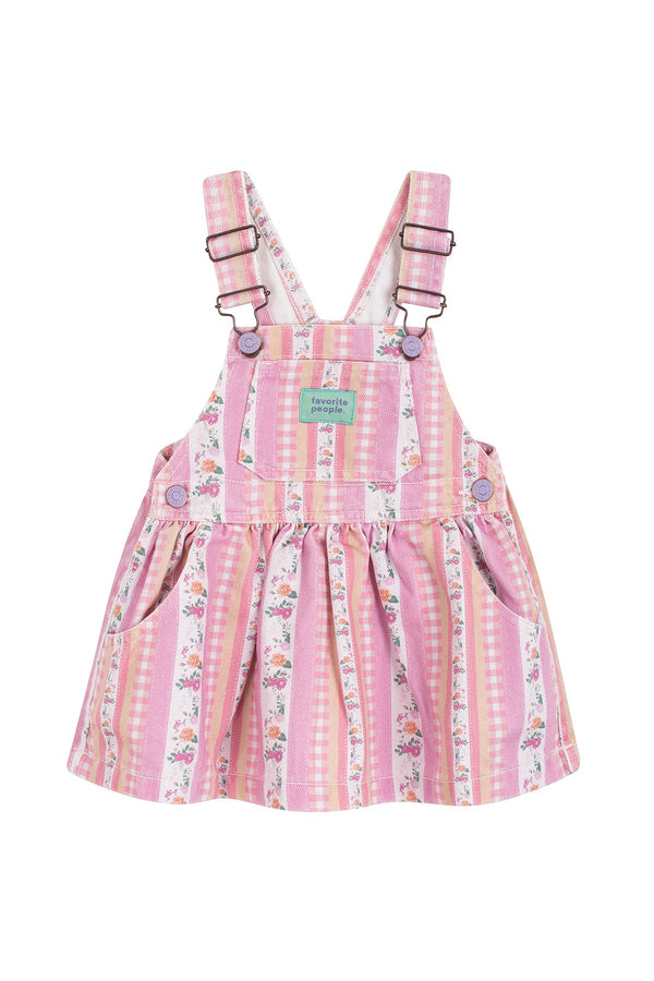 Phoebe skirt overalls - Pink