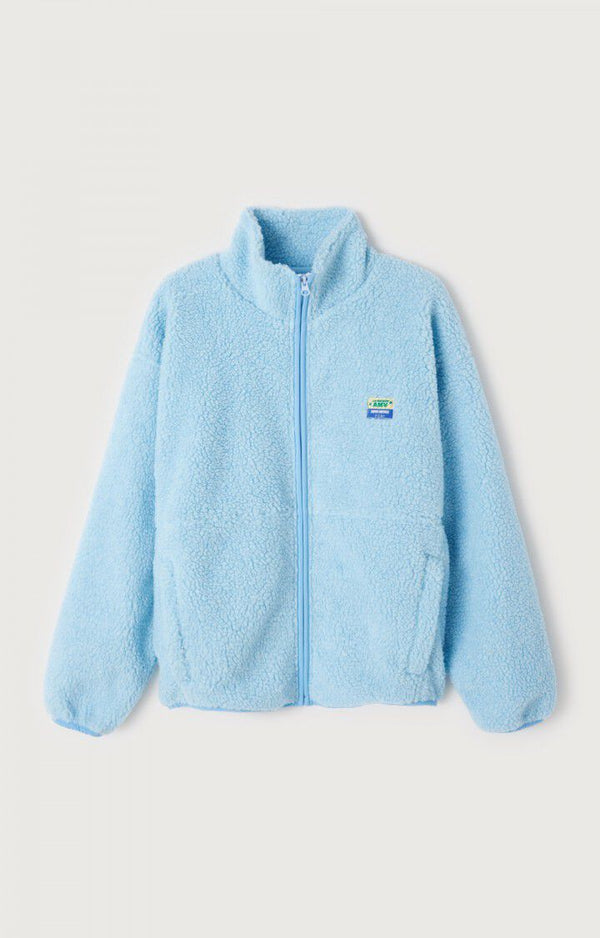 Hoktown pile jacket - Ice blue