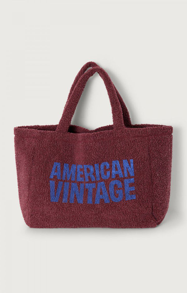 AMV XXL teddy bag - Burgundy